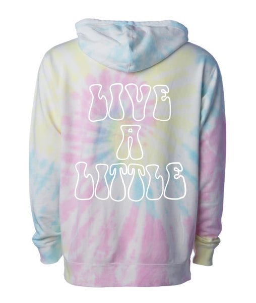 Live A Little vibes hoodie