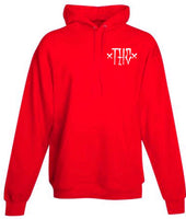 Raw As Fuck Red Hoodie