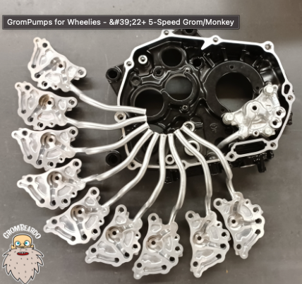 GromPumps for Wheelies - '22 + 5-Speed Grom/Monkey